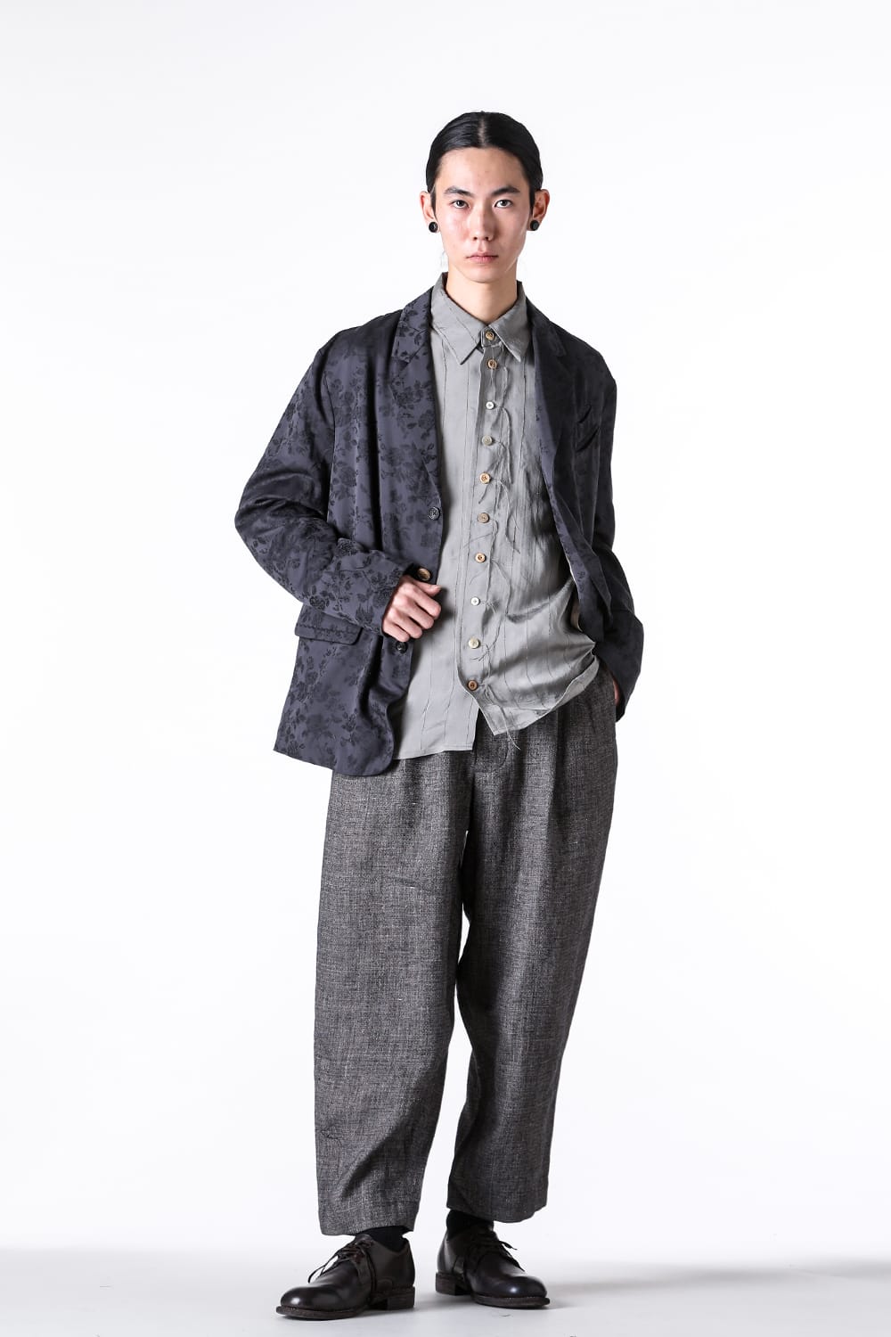 残り1点】YOKO SAKAMOTO / WORK JACKET -BROWN- | YURAGI